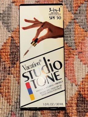 Vacation Studio One Daily Face Bronzer with 50 SPF, NIB